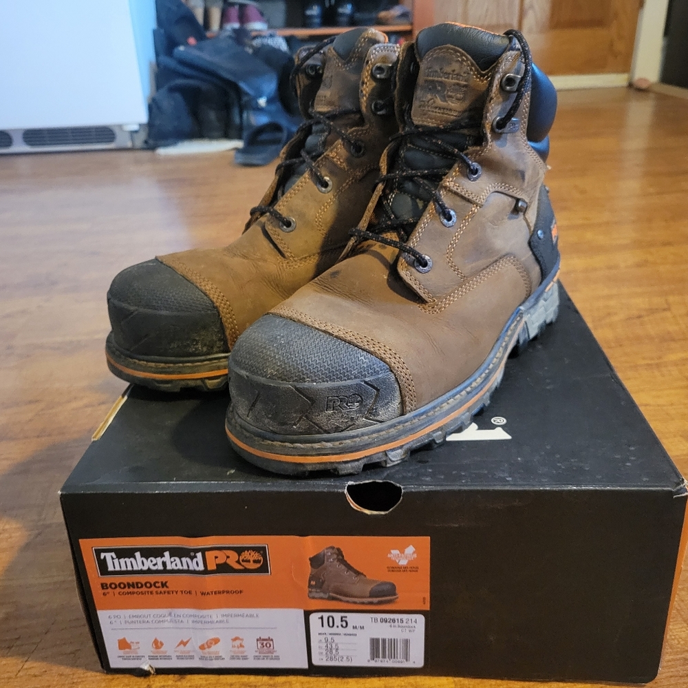 Timberland Pro 6" Boondock Composite Toe Boots